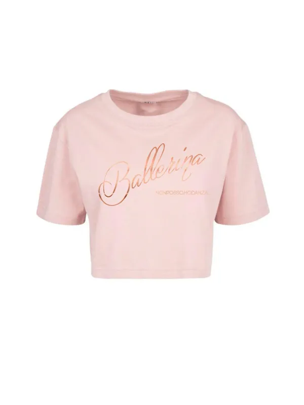Crop top BALLERINA NON POSSO HO DANZA