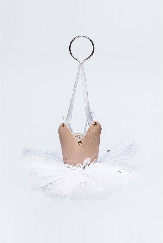 Porte-clefs tutu en cuir WEAR MOI