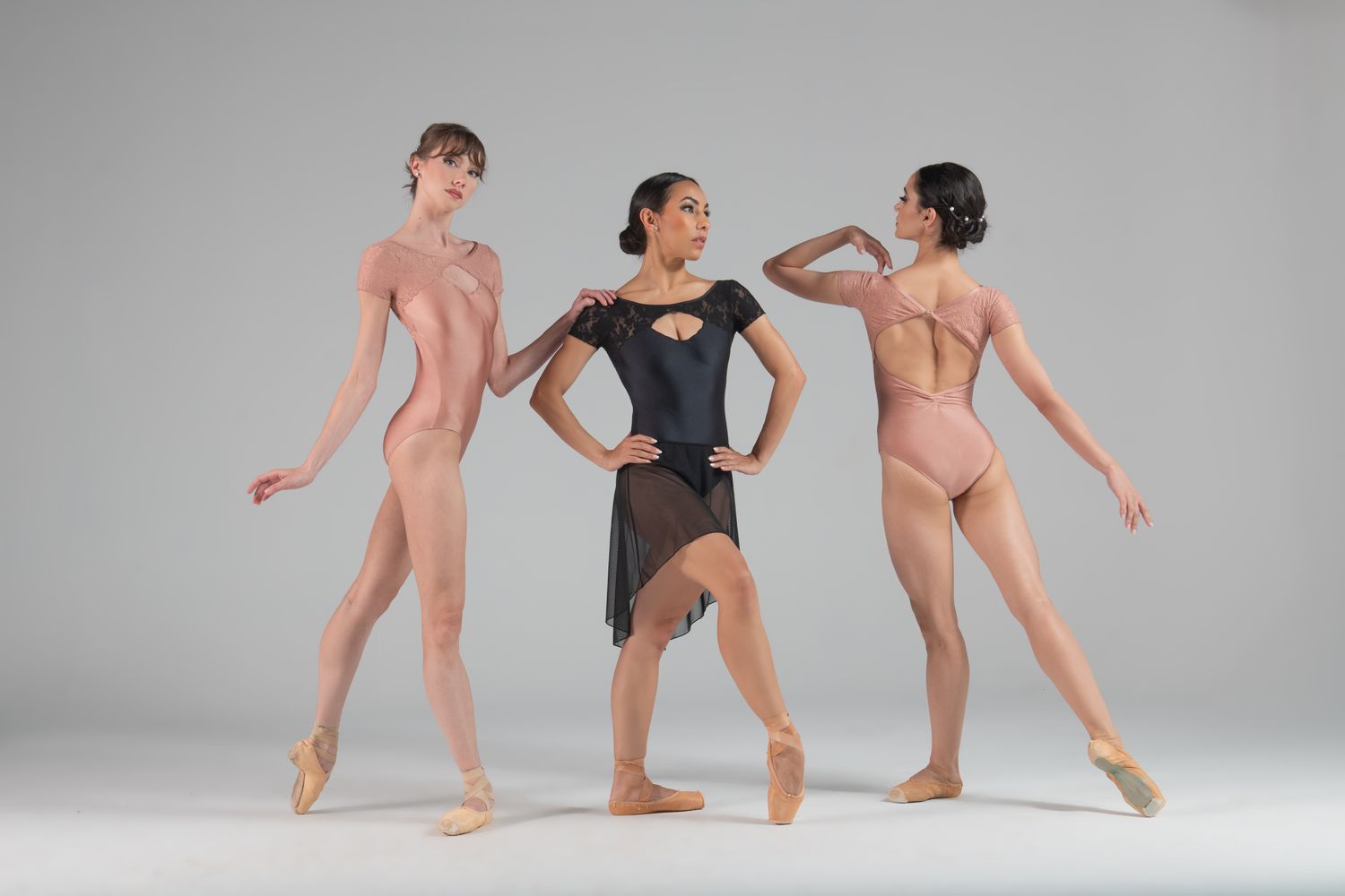 Justaucorps BARDOT BALLET ROSA