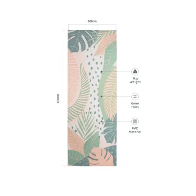 Tapis de yoga imprimé MYGA