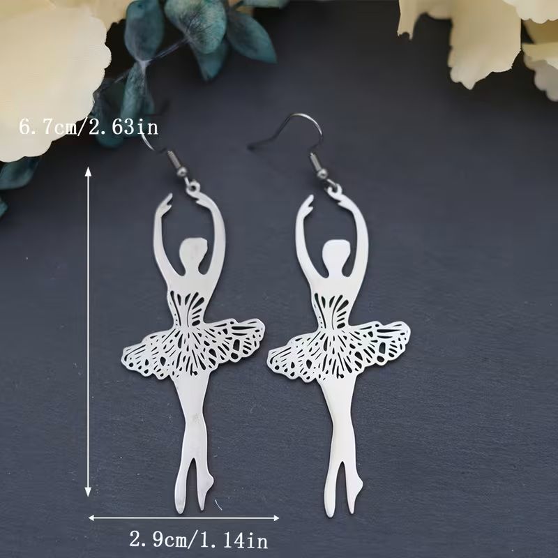 Boucles d'oreilles danseuse