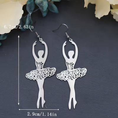 Boucles d'oreilles danseuse