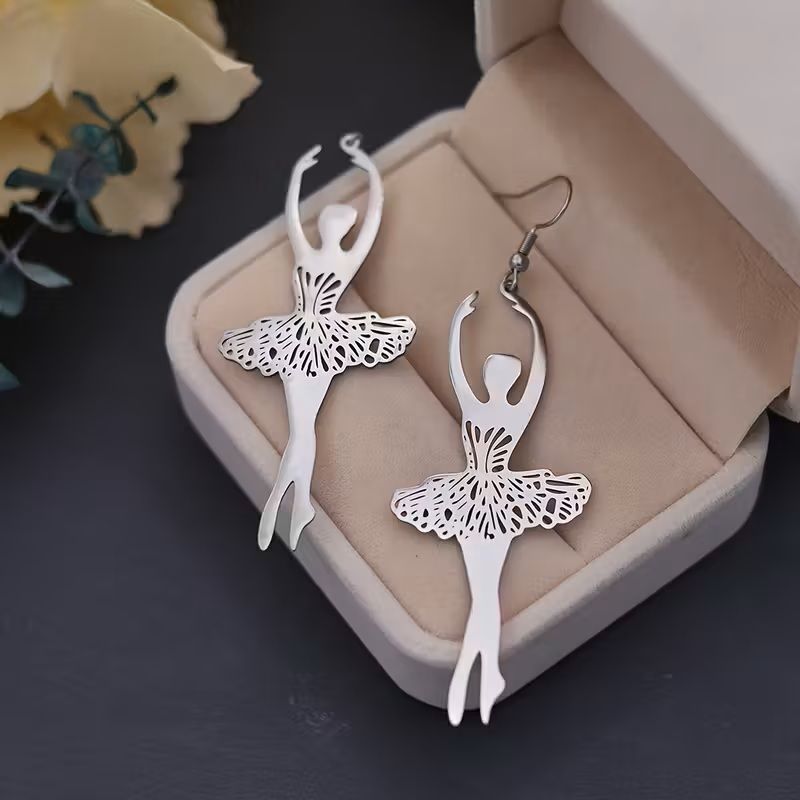 Boucles d'oreilles danseuse