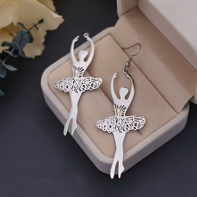 Boucles d'oreilles danseuse
