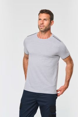 WK Designed To Work Heren  "Day to Day"t-shirt ronde hals korte mouwen