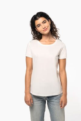 Kariban Ecologisch dames t-shirt ronde hals korte mouwen