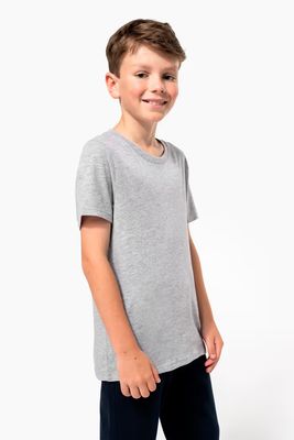 Kariban Kids t-shirt ronde hals korte mouwen