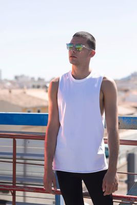 SF Clothing Heren uitlopende Tank top