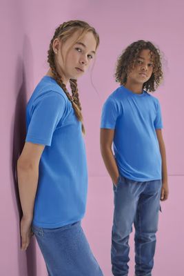 B&amp;C Kids t-shirt, ronde hals, korte mouwen.