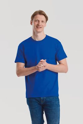 Fruit of the Loom Heren t-shirt, ronde hals, korte mouwen.