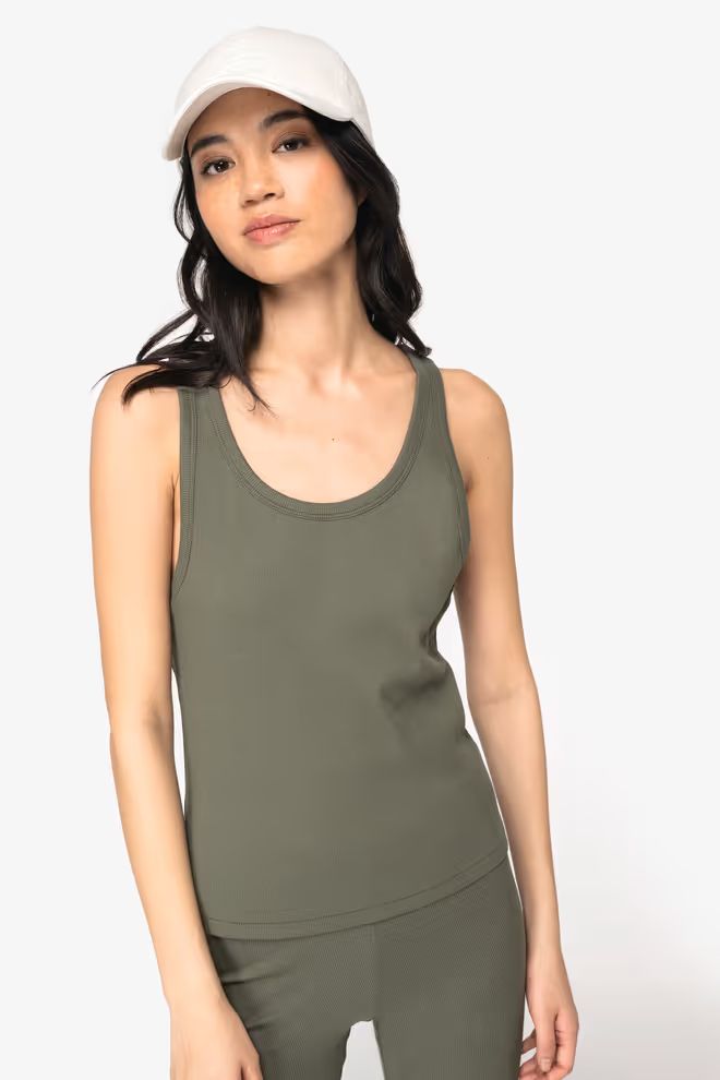 Native Spirit Ecologische Dames geribde tanktop.