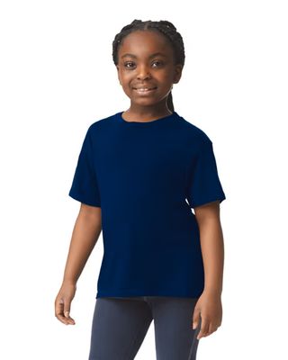 Gildan Kids "Softstyle" Euro Fit t-shirt, ronde hals, korte mouwen.