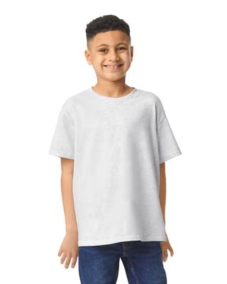 Gildan Kids "Heavy Cotton" Classic Fit t-shirt, ronde hals, korte mouwen.