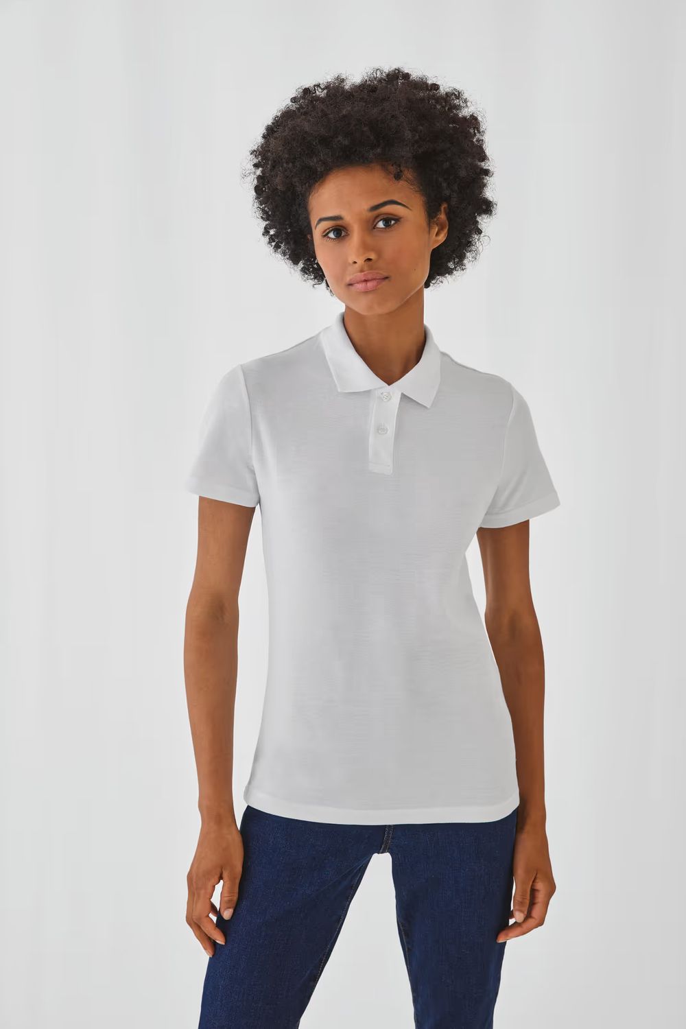 B&amp;C Dames Id.001 Polo Shirt korte mouwen.