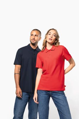 Kariban Unisex Piqué-Polo, korte mouwen.