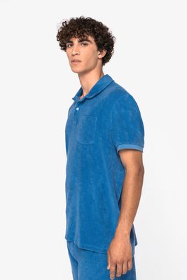 Native Spirit Heren Polo Eco, badstof, korte mouwen.