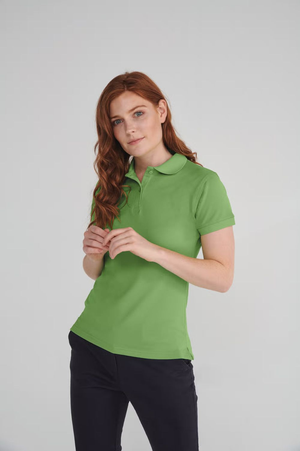 Henbury Dames Coolplus® Polo, korte mouwen.