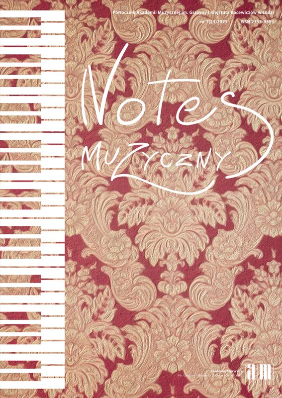 Notes muzyczny nr 23
