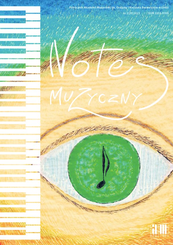 Notes muzyczny nr 20