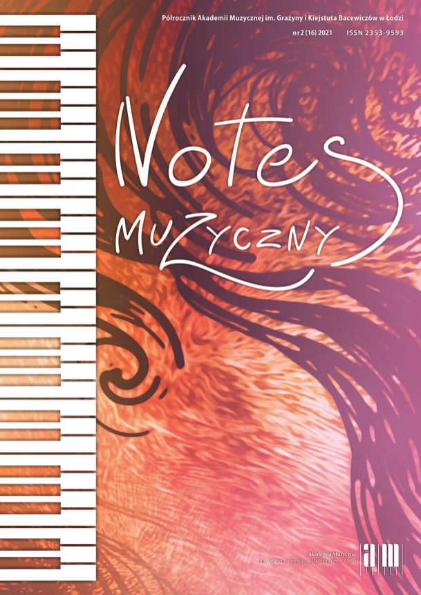 Notes muzyczny nr 16