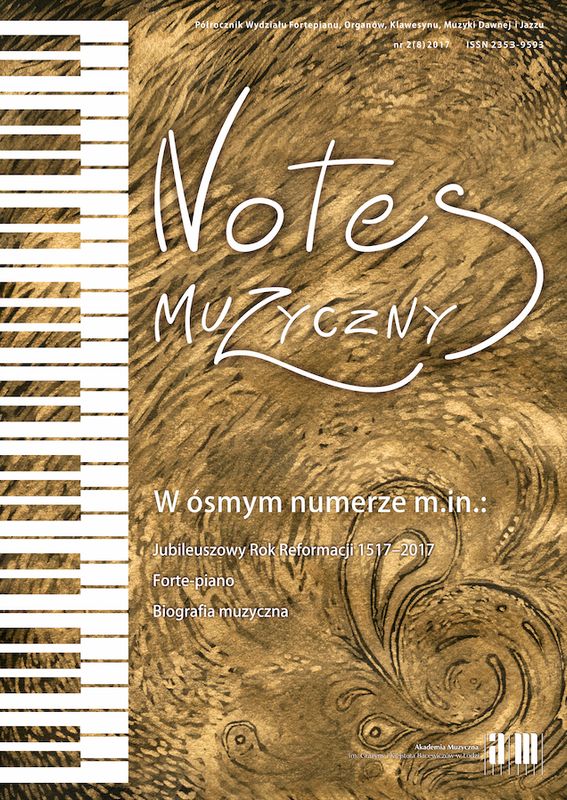 Notes muzyczny nr 8