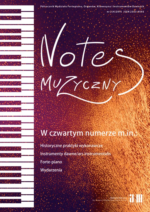 Notes muzyczny nr 4