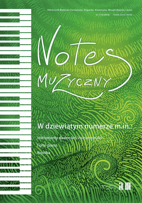 Notes muzyczny nr 9