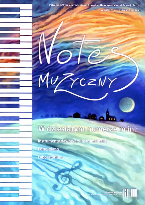 Notes muzyczny nr 10