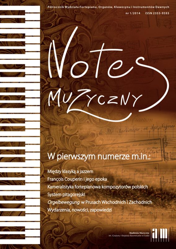 Notes muzyczny nr 1