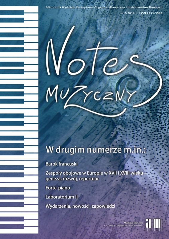 Notes muzyczny nr 2