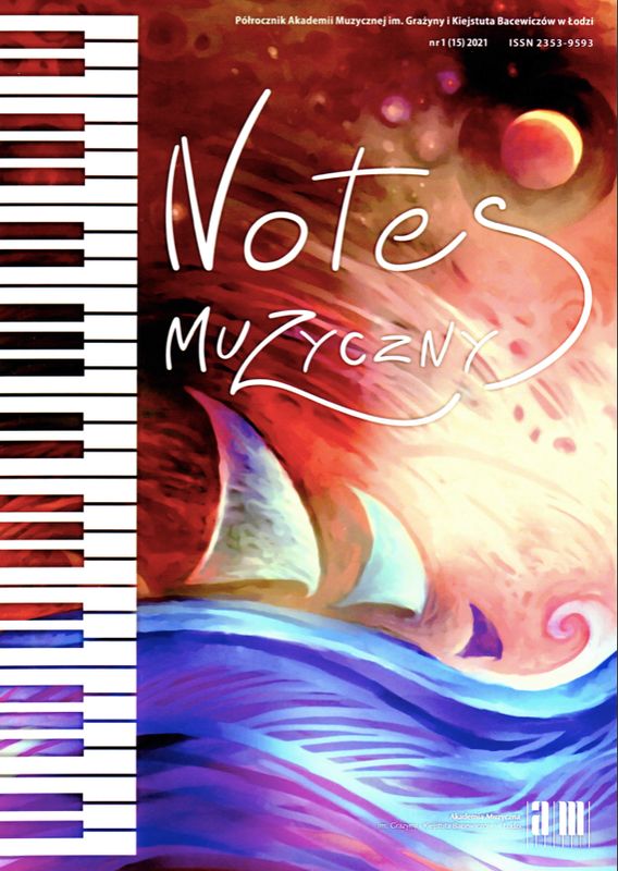 Notes muzyczny nr 15