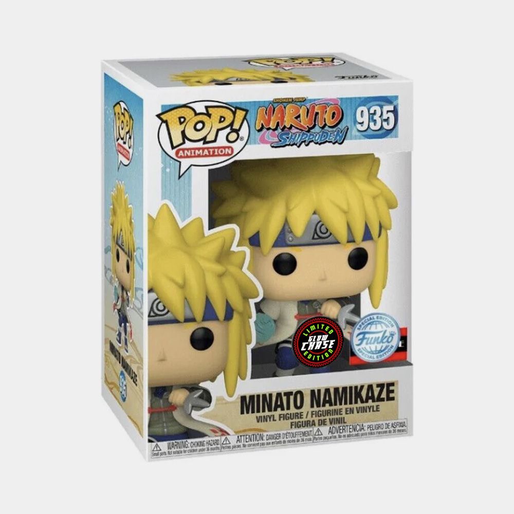Funko Pop! Animation - Naruto - Minato Namikaze 935 - Limited Glow Chase Special Edition