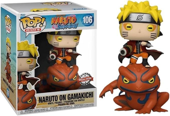 Funko Pop! Animation - Naruto - Naruto on Gamakichi 106 - Special Edition