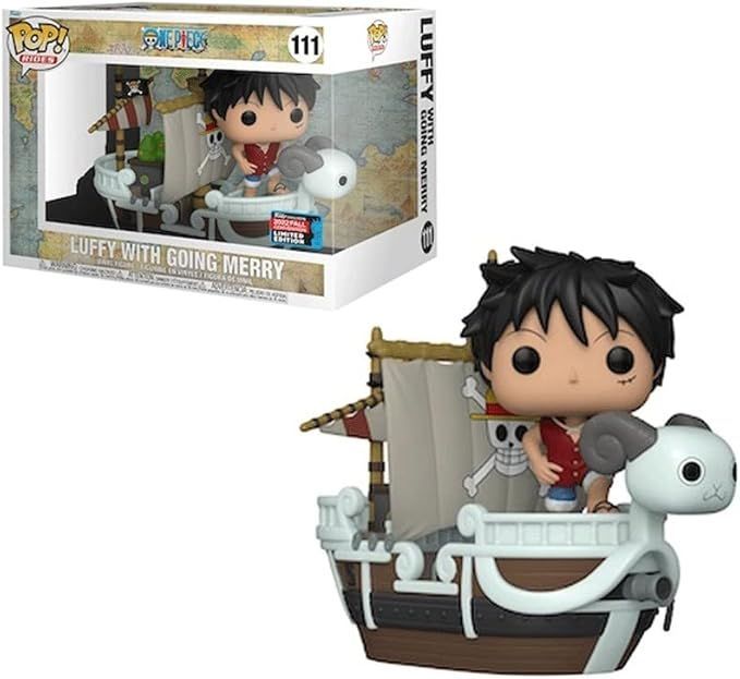 Funko Pop! Animation - One Piece - Luffy with Going Merry -  2022 Fall Convention Limited Edition
