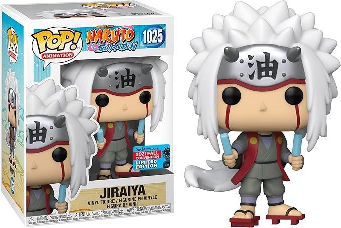 Funko Pop! Animation - Naruto - Jiraiya 1025 - 2021 Fall Convention Limited Edition