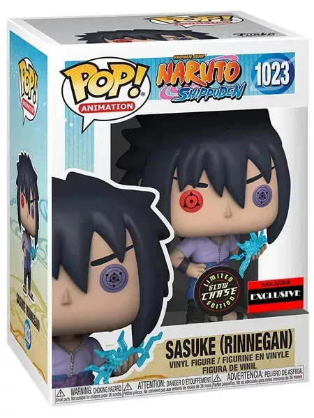 Funko Pop! Animation - Naruto - Sasuke (Rinnegan) 1023 - Limited Glow Chase Edition AAA Anime Exclusive