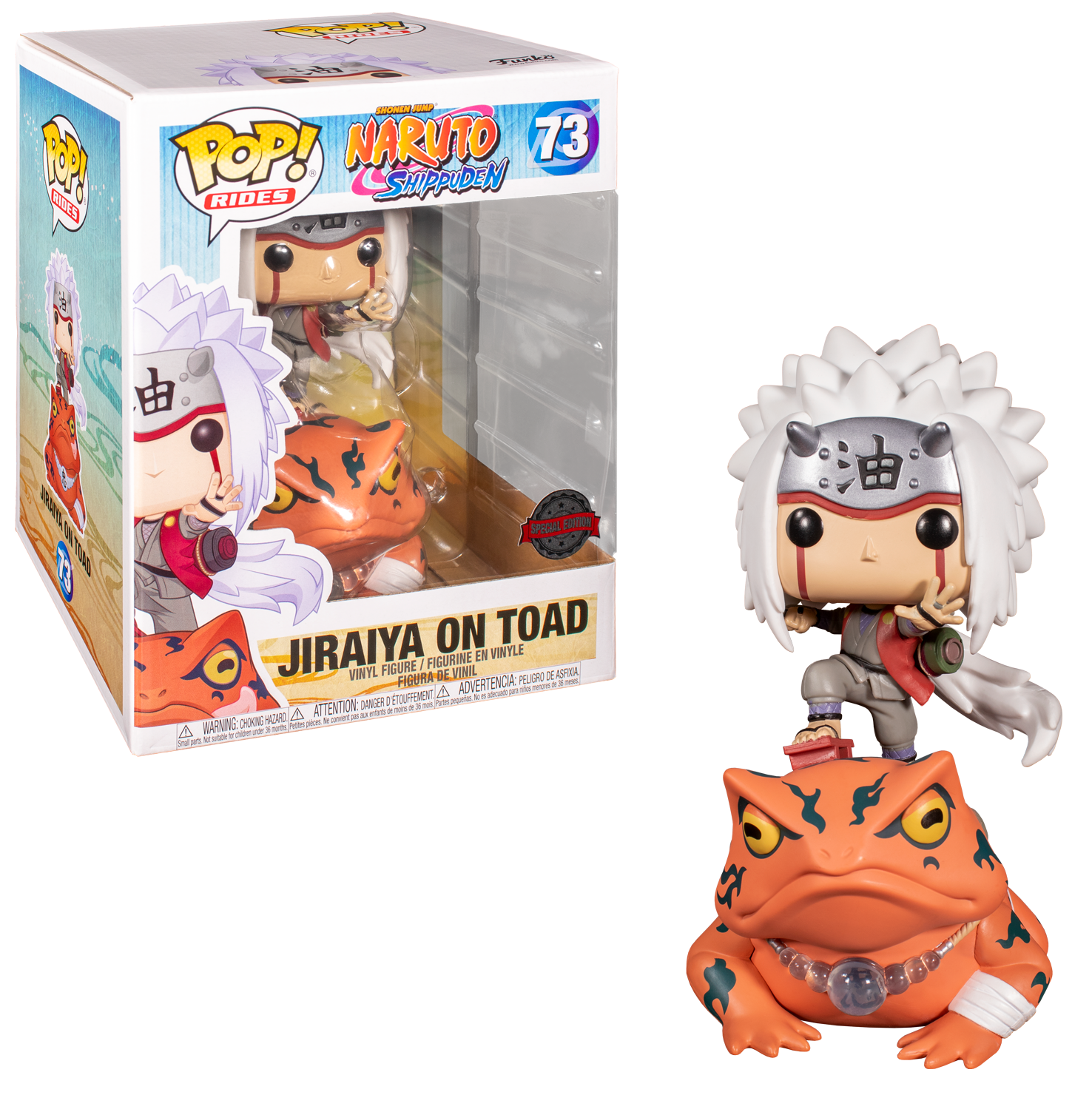 Funko Pop! Ride - Naruto - Jiraiya on Toad 73 - Special Edition