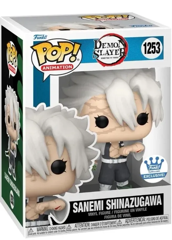 Funko Pop! Animation - Demon Slayer - Sanemi Shinazugawa 1253 - Funko.com Exclusive