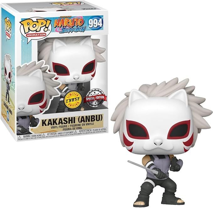 Funko Pop! Animation - Naruto - Kakashi (Ambu) 994 - Limited Chase Edition Special Edition