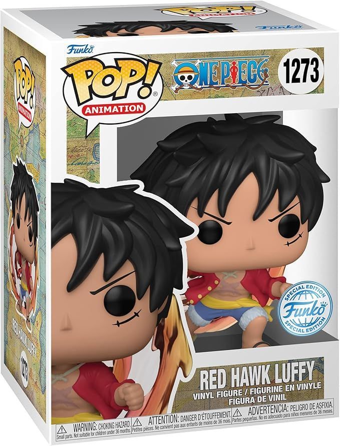 Funko Pop! Animation - One Piece - Red Hawk Luffy 1273 - Special Edition