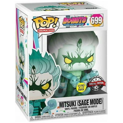 Funko Pop! Animation - Boruto - Mitsuki (Sage Mode) 699 - Glows in the Dark Special Edition