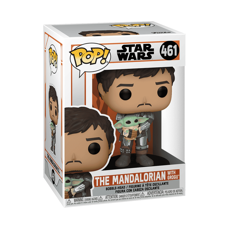 Funko Pop! Animation - Star Wars - The Mandalorian with Grogu 461 [DAMAGE BOX]