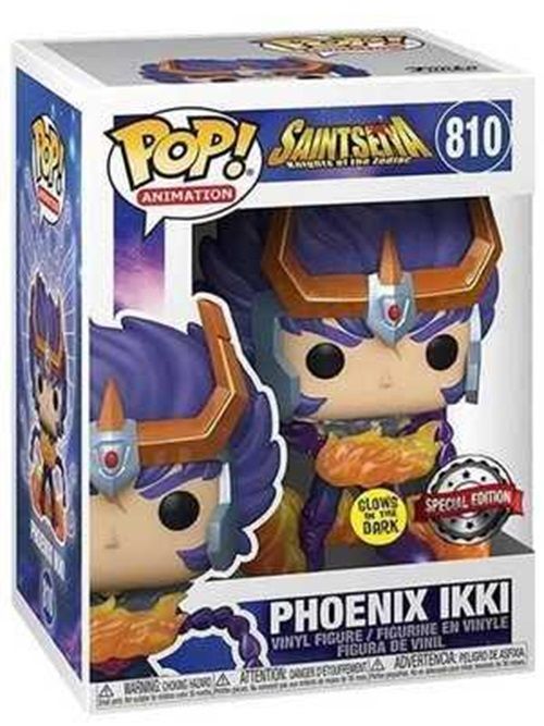 Funko Pop! Animation - Saintseiya - Phoenix Ikki 810 - Glows in the Dark Special Edition