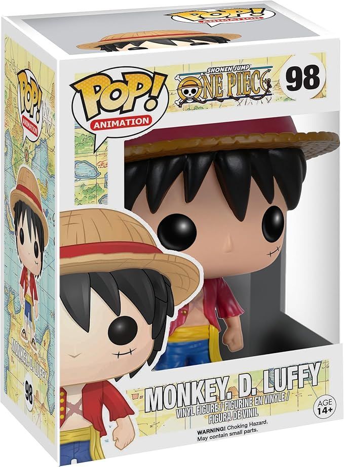 Funko Pop! Animation - One Piece - Monkey. D. Luffy 98 [DAMAGE BOX}