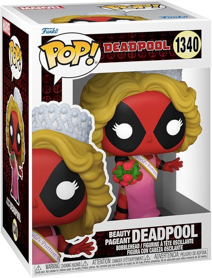 Funko Pop! - Deadpool - Beauty Pageant Deadpool 1340 [DAMAGE BOX]