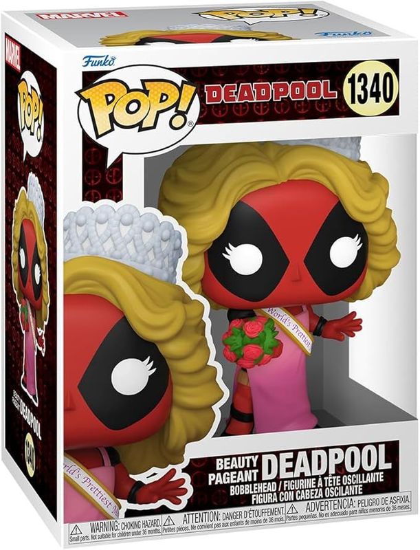 Funko Pop! - Deadpool - Beauty Pageant Deadpool 1340 [DAMAGE BOX]