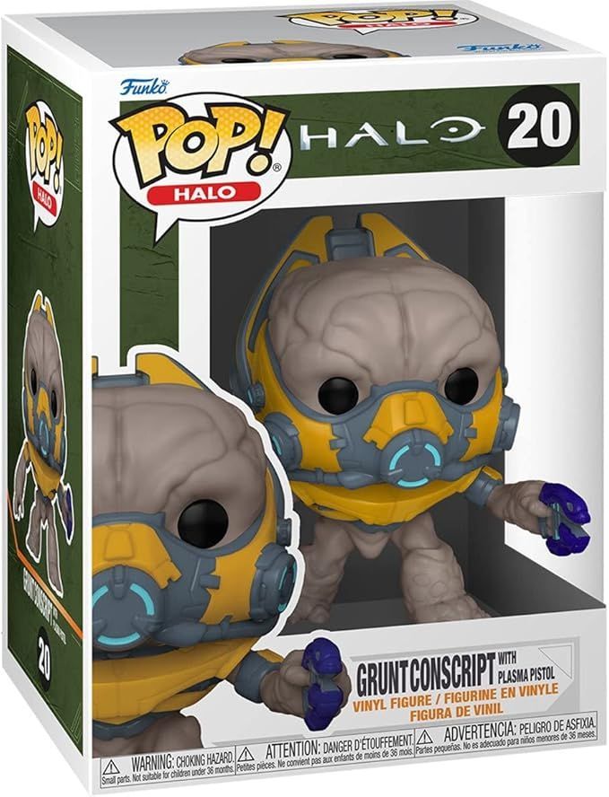 Funko Pop! Halo - Halo - Grunt Conscript with Plasma Pistol 20