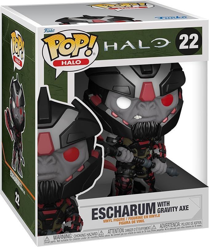 Funko Pop! Halo - Halo - Escharum with Gravity Axe 22 [DAMAGE BOX]