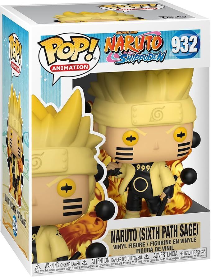 Funko Pop! Animation - Naruto - Naruto (Sixth Path Sage) 932 [DAMAGE BOX]