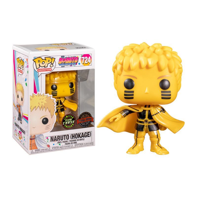 Funko Pop! Animation - Boruto - Naruto (Hokage) 724 - Special Edition - Glow Case [DAMAGE BOX]